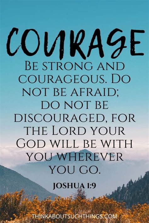 scripture be strong and courageous