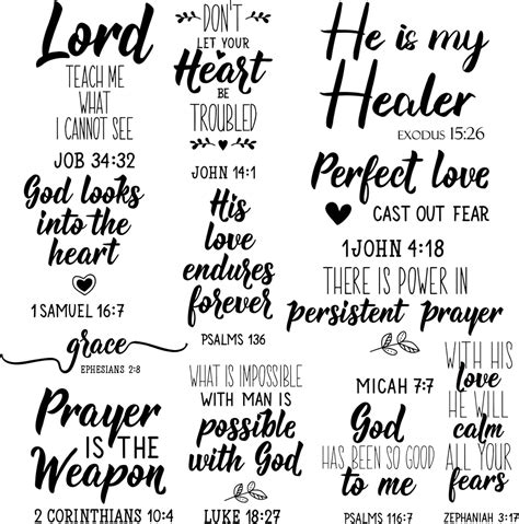 Scripture Decals Cheap