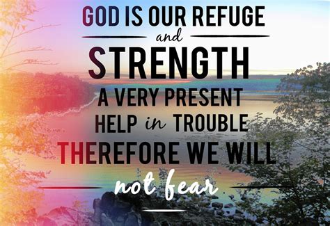 scripture god is an ever present help in time of trouble