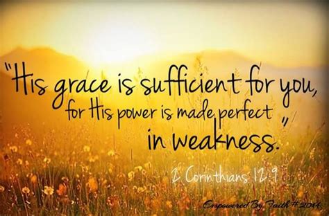 scripture his power is made perfect in weakness