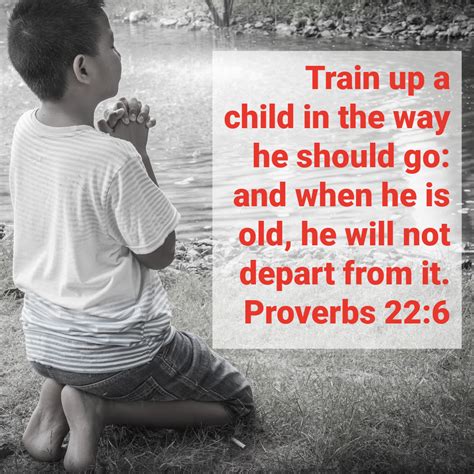 scripture teach a child in the way