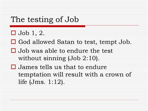 scripture to read before test