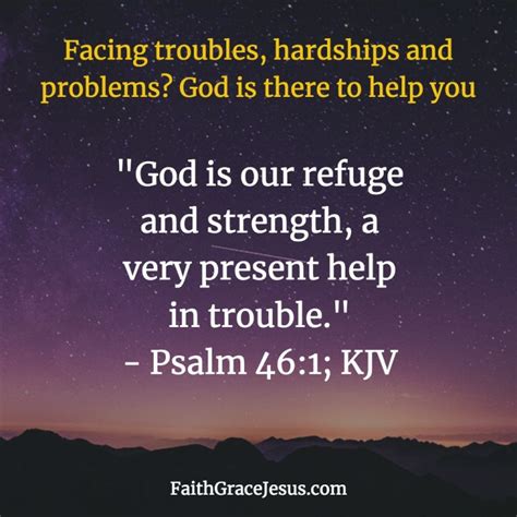 scripture very present help in time of trouble