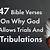 scriptures about trials and tribulations kjv