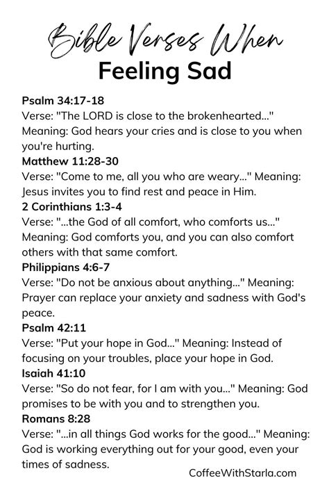 scriptures to read when your sad