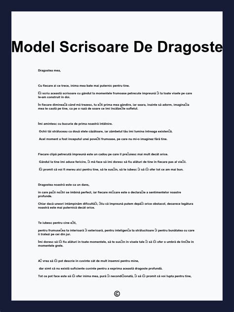 scrisoare dragoste