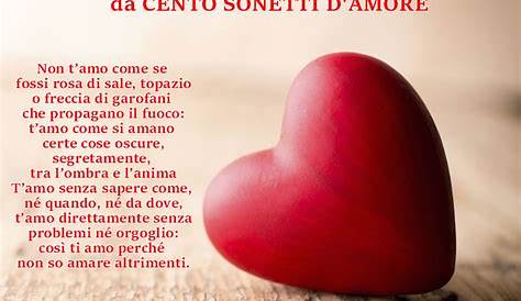 poesie d'amore italiane