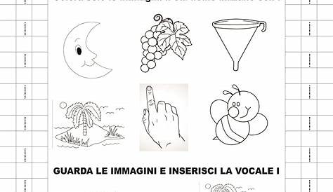 Schede didattiche di italiano: scopriamo la vocale O - Fantavolando