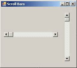 Scroll Bar In Windows Application C