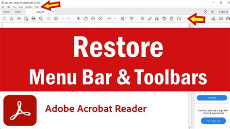 Scroll Bar Not Showing In Adobe Reader