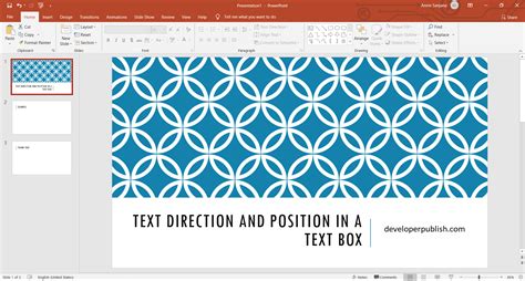 Scroll Bar Text Area In Powerpoint