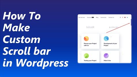 Scroll Bar Wordpress