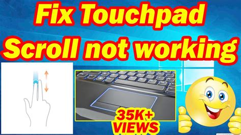 Scroll Not Working On Touchpad Dell