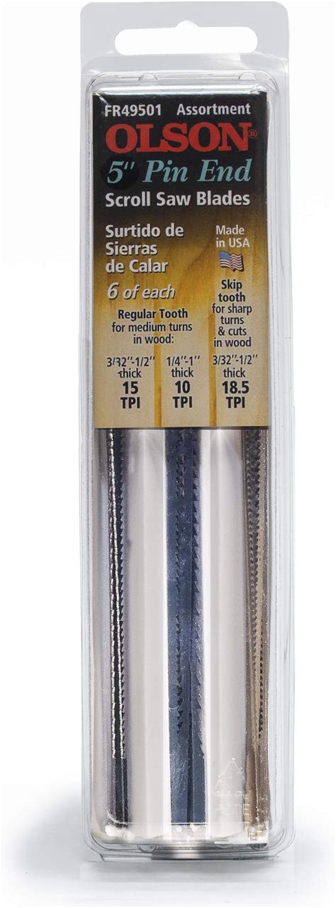 Scroll Saw Blades Pin End