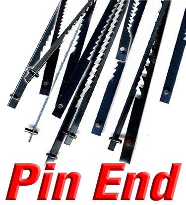 scroll saw blades with pins