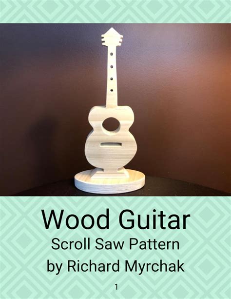 Scroll Saw Guitar Pattern