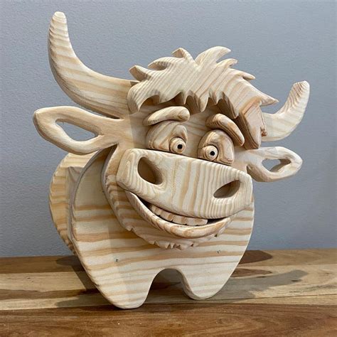Scroll Saw Pattern Cow