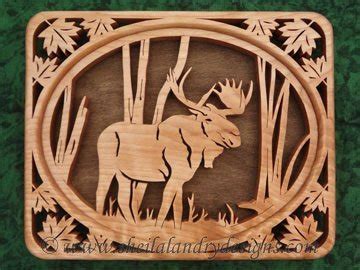 Scroll Saw Pattern Moose