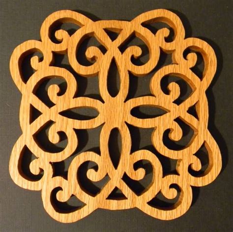Scroll Saw Patterns For Trivets