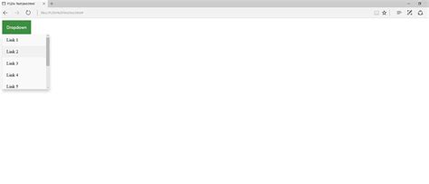 Scrollbar In Dropdown List