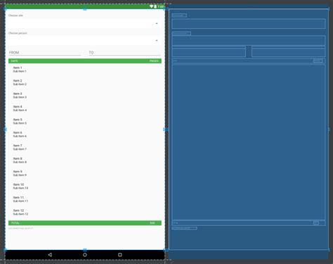 Scrollbar Listview C