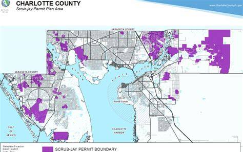 Scrub Jay Map Charlotte County