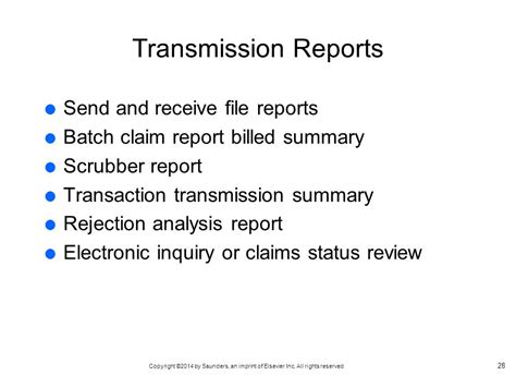 scrubber report is generated by
