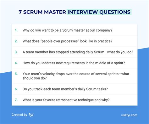 Scrum Master Interview Questions Pdf