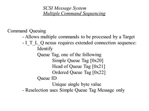 Scsi Command Queue