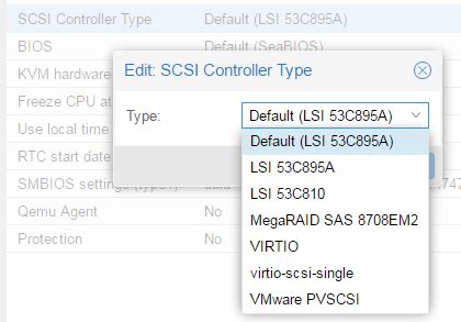 Scsi Controller Type Proxmox