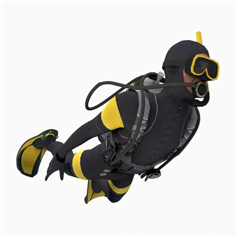 Scuba 3D Model