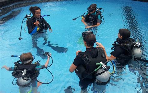 scuba diving course