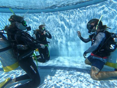 scuba diving practice