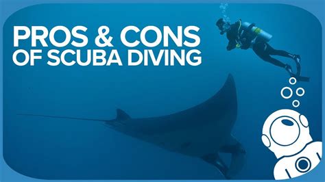 scuba diving pros and cons