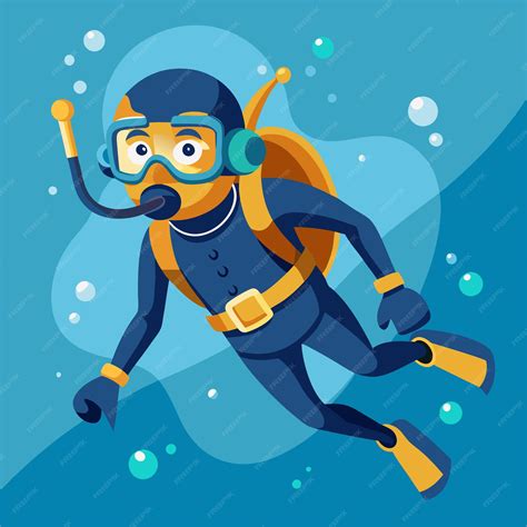 Scuba Goggles Cartoon