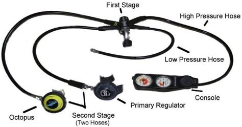 Scuba Regulator Setup