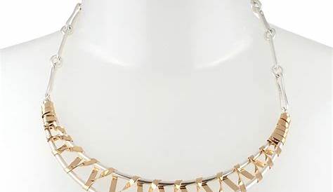 Robert Lee Morris Soho Sculptural Wrapped Frontal Necklace Macy's