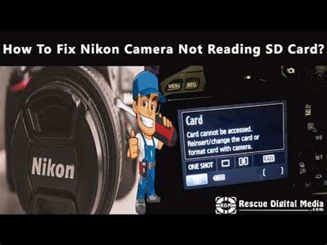 Sd Card Cannot Be Read By Camera