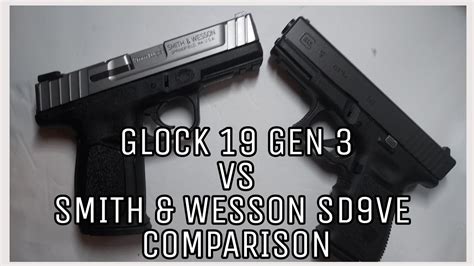 Sd9ve Vs Glock 19 Size