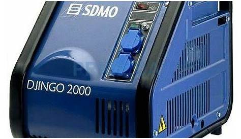 Sdmo Djingo 2000 Avis Groupe électrogène Portable W Inverter Pro SDMO