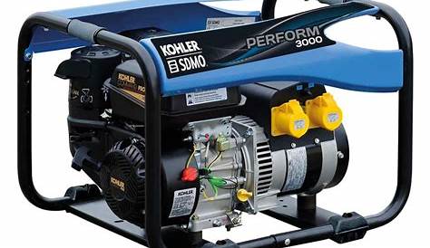 Sdmo Perform 3000 SDMO XL TB 3.75kVA Long Run Petrol Generator