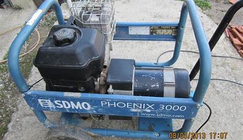 Sdmo Phoenix 3000 Groupe électrogène 2800 SDMO W Achat