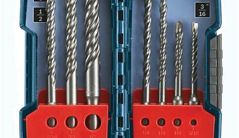 Sds Plus Drill Bit Set Makita 5 Piece SDS For Rotary Hammers