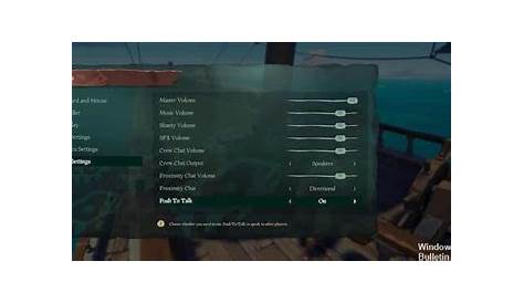 [修正] Sea of ThievesのボイスチャットがPCで機能しない - 音の問題