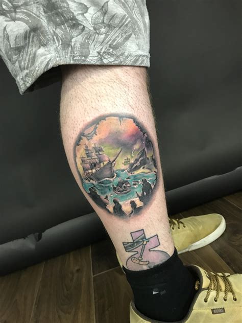 DK Vine Tumblar Sea of Thieves tattoo sleeve, given to those who...