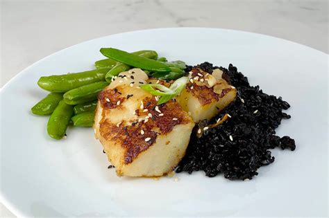 sea bass with miso