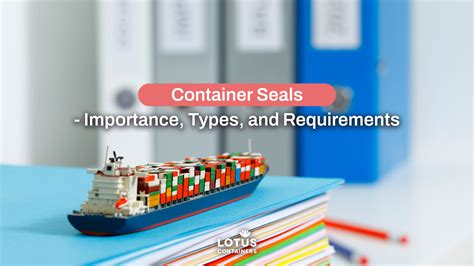 Sea Container Seals