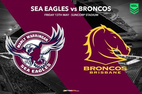 sea eagles vs broncos