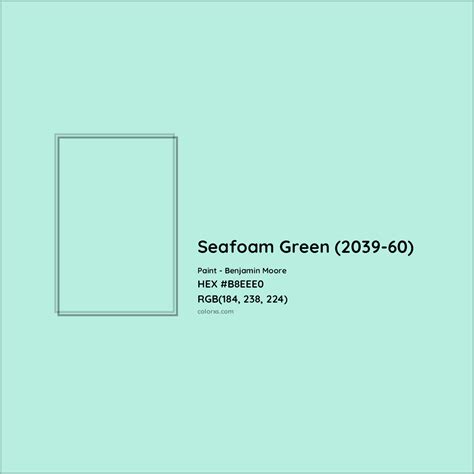 sea foam color hex code
