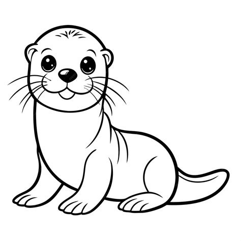 Sea Otter Printable